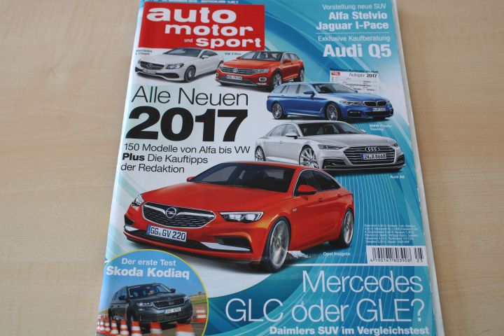 Deckblatt Auto Motor und Sport (25/2016)